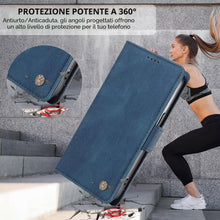Carica l'immagine nel visualizzatore di Gallery, ILING Cover per Motorola Moto G56 5G, Custodia a Premium Pelle PU Portafoglio Caso, Ultra Sottile Antiurto Flip Cover co