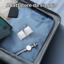 Carica l'immagine nel visualizzatore di Gallery, Oliveria Adattatore da Viaggio per Australia, Germania, Cina, Argentina, Nuova Zelanda, Figi - Tipo I - 2 Pezzi