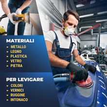 Carica l'immagine nel visualizzatore di Gallery, S&amp;R 60 Dischi Abrasivi 125mm Grana 40-240 per Levigatrice Rotorbitale