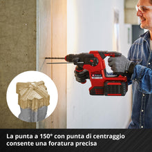 Carica l'immagine nel visualizzatore di Gallery, Einhell 5 pezzi set di punte SDS Plus 4-Cut, 110/160 mm, Ø 5–10 mm