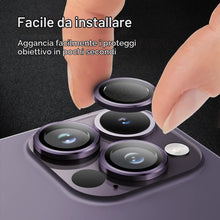 Carica l'immagine nel visualizzatore di Gallery, JETech Pellicola Fotocamera per iPhone 14 Pro/14 Pro Max, Viola Scuro