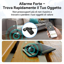 Carica l'immagine nel visualizzatore di Gallery, Android Smart Tag 4 Pezzi, Tracker con Google's Find Hub (Solo Android), IP6X Impermeabile, Smart Finder con Custodia Pr