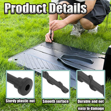 Carica l'immagine nel visualizzatore di Gallery, 12 Picchetti in Plastica, Lunghezza 14 cm, Nero