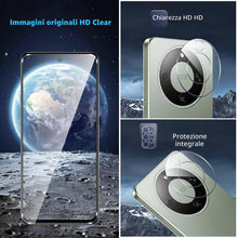 Carica l'immagine nel visualizzatore di Gallery, Vauki Vetro Temperato per Honor Magic 8 Lite 5G Pellicola Protettiva con Protezione Fotocamera [2+2 Pezzi] Durezza 9H An