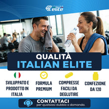 Carica l'immagine nel visualizzatore di Gallery, Italian Elite® Flex Articolazioni, Ossa e Cartilagini. Integratore con Glucosamina, Condroitina, MSM, Collagene, Acido I
