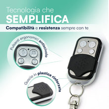 Carica l'immagine nel visualizzatore di Gallery, Tempo di saldi Set di 3 telecomandi universali, a codice fisso, con una frequenza di 433,92 MHz, per cancelli automatici