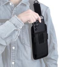 Carica l'immagine nel visualizzatore di Gallery, Compatibile con iPhone 16 15 14 13 12 Pro Max zaino tracolla custodia, attacco zaino cellulare custodia per telefono cel