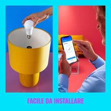 Carica l'immagine nel visualizzatore di Gallery, WiZ Lampadina Globo Smart WiFi, Luce Bianca da Calda a Fredda, attacco E27, equivalente a 75W, Tecnologia SpaceSense, Co