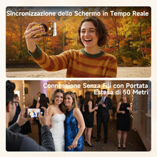 Carica l'immagine nel visualizzatore di Gallery, Rollei Selfie Monitor Schermo 3,97" per iPhone 7-18 e Android Bianco