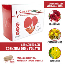 Carica l'immagine nel visualizzatore di Gallery, RISO ROSSO FERMENTATO e Coenzima Q10, Acido Folico e flavonoidi Melograno.