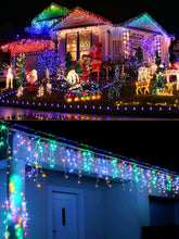 Carica l'immagine nel visualizzatore di Gallery, 10M Luci Natale Esterno Cascata, LED Tenda Luminosa Natale