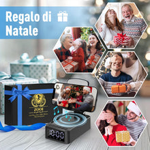 Carica l'immagine nel visualizzatore di Gallery, ZOOI Regalo Uomo, 3 in 1 Altoparlante Bluetooth con Supporto