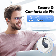 Carica l'immagine nel visualizzatore di Gallery, Cuffie Bluetooth, Sport Auricolari Bluetooth 5.3 con Gancio per Orecchio, 60H con Indicatore LED per Cassa di Ricarica, 