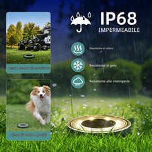 Carica l'immagine nel visualizzatore di Gallery, Carehabi 8 Pezzi lampade solari da giardino, luci da esterno giardino solari, IP68, impermeabili,luci solari esterno per