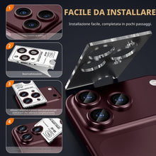 Carica l'immagine nel visualizzatore di Gallery, Diruite Protezione Fotocamera per iPhone 18 Pro/18 Pro Max Protezione Lente