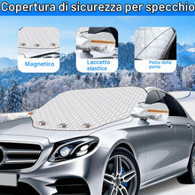 Carica l'immagine nel visualizzatore di Gallery, Feebee Copertura Parabrezza Auto Antighiaccio Inverno, Magnetico Copri Telo Esterno Parabrezza Anteriore di Macchina, Pr