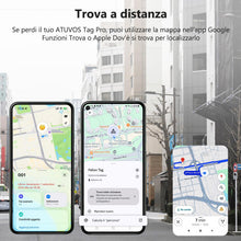 Carica l'immagine nel visualizzatore di Gallery, VOCOlinc Smart Tag Tracker Compatibile con Android Google Funzioni Trova o iOS Apple Dov'è App, Bluetooth Localizzatore 
