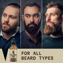 Carica l'immagine nel visualizzatore di Gallery, Striking Viking Balsamo e olio per la barba di origine naturale con oli di Argan e Jojoba - Ammorbidente e idratante per