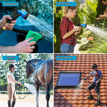 Carica l'immagine nel visualizzatore di Gallery, Tubo da Giardino Acqua Flessibile Estensibile 30m, 8 Funzioni di Spruzzo Tubo Acqua con Connettore in Ottone da 1/2" e 3