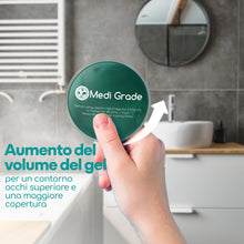 Carica l'immagine nel visualizzatore di Gallery, Medi Grade Maschera Occhi Gel Freddo con 2 Cuscinetti per Occhi, Set Verde