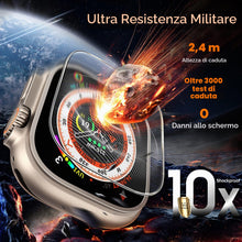 Carica l'immagine nel visualizzatore di Gallery, TOCOL 4 Pezzi Pellicola Protettiva per Apple Watch Ultra 3/2/1, Pellicola in TPU Flessibile Anti-Graffi, Trasparente HD 