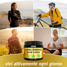 Carica l'immagine nel visualizzatore di Gallery, 5Kind Crema alla Canapa Extra Forte 300 ml - Crema muscolare intensiva