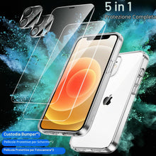 Carica l'immagine nel visualizzatore di Gallery, JETech Cover 5 in 1 per iPhone 12, Anti-Ingiallimento, Trasparente