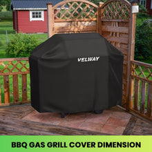 Carica l'immagine nel visualizzatore di Gallery, Velway Copertura Barbecue da Esterno, Telo Copri Barbecue Impermeabile, Copri BBQ, Anti Polvere Neve Pioggia Feci di Ucc