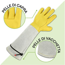 Carica l'immagine nel visualizzatore di Gallery, Praknu Guanti da Giardinaggio Antispine Taglia L – per Raccolta Castagne