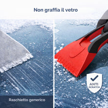 Carica l'immagine nel visualizzatore di Gallery, Raschietto Ghiaccio Auto con Manico Ergonomico Antiscivolo – Raschiaghiaccio per Parabrezza e Finestrini, Spatola Ghiacc