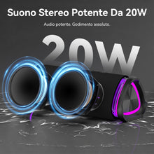 Carica l'immagine nel visualizzatore di Gallery, Casse Bluetooth Portatili Speaker Altoparlante Portatile Impermeabile