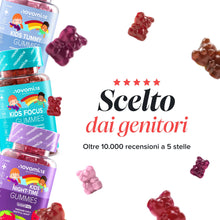 Carica l'immagine nel visualizzatore di Gallery, Ferro Bambini Gommose | Ferro e Vitamina C | 30 Gommose | Novomins