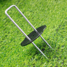 Carica l'immagine nel visualizzatore di Gallery, Set di 50 Picchetti per Fissaggio a Terra Inossidabili, 200mm lang, 40mm breit，Ø 2,5mm