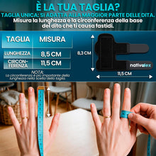 Carica l'immagine nel visualizzatore di Gallery, NativoDex Tutore Dito a Scatto, Stecca Dito Mano per Artrosi e Tendinite