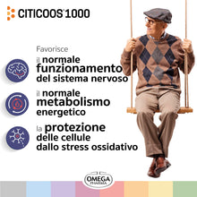 Carica l'immagine nel visualizzatore di Gallery, CITICOOS® 1000, Citicolina 1000 mg per il supporto Cognitivo | Omega Pharma
