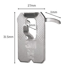 Carica l'immagine nel visualizzatore di Gallery, 3M CLAW Gancio per Appendere Quadri su Cartongesso, 4 Ganci - Sostiene fino a 11 kg - Ottimo per il Fissaggio di Oggetti