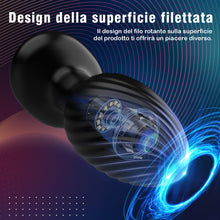 Carica l'immagine nel visualizzatore di Gallery, Vibratoreper Plug Anale-dilatatore Uomo, Dildo Anale Sexytoysys Uomo Donna Coppia con 7 Rotazione 7 Vibrazione, Vibrator