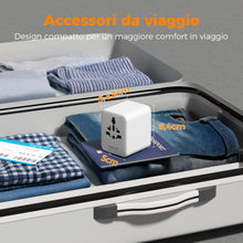 Carica l'immagine nel visualizzatore di Gallery, TESSAN Adattatore Universale da Viaggio 20W con 2 USB C e 2 USB A