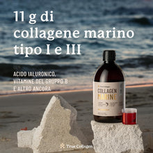 Carica l'immagine nel visualizzatore di Gallery, True Collagen Premium 11.000mg Collagene Marino Liquido 500ml