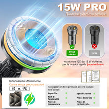 Carica l'immagine nel visualizzatore di Gallery, MANKIW Caricatore Auto per MagSafe, 15W Caricatore Wireless Auto per iPhone 17/16/15/14/13/12, Supporto Telefono da Auto