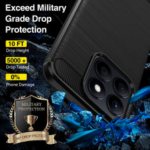 Carica l'immagine nel visualizzatore di Gallery, iVoler Cover per Honor X8c / Honor X8b con 2 Pezzi Vetro Temperato, [Antiurto di Grado Militare] Protettiva Custodia, So