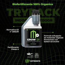 Carica l'immagine nel visualizzatore di Gallery, UP NUTRIENTS Trypack Fertilizzante Grow, Bloom &amp; Boost 250 ml | Concime 100% Organico per Interno &amp; Esterno | Radicazion