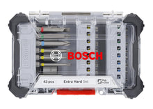 Carica l'immagine nel visualizzatore di Gallery, Bosch Set di 43 punte per avvitatori extra rigidi, 43 pezzi (197 x 110,5 mm, accessori professionali, cacciavite)