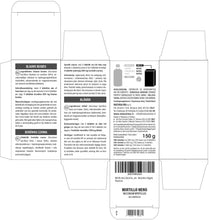 Carica l'immagine nel visualizzatore di Gallery, Mirtillo nero (Vaccinium myrtillus) foglie e frutti Naturalma - 150 g - 300 compresse - Integratore alimentare - Natural