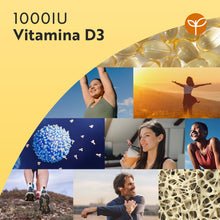 Carica l'immagine nel visualizzatore di Gallery, Nutravita Vitamina D3 1000 UI - 1 Anno