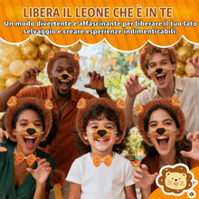 Carica l'immagine nel visualizzatore di Gallery, 4 Pezzi Set Costume da Leone,