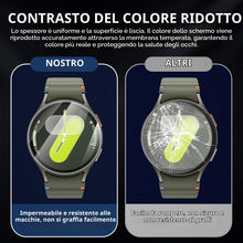 Carica l'immagine nel visualizzatore di Gallery, Diruite 4 Pezzi Vetro Temperato per Samsung Galaxy Watch 7/6/5/4 44mm Pellicola Protettiva,HD Vetro Senza Bolle Protezio