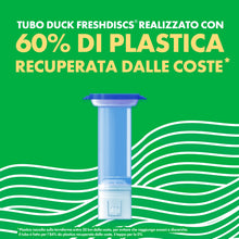 Carica l'immagine nel visualizzatore di Gallery, Duck Fresh Discs, Gel Igienizzanti WC, Marine, 1 Applicatore, 18 Dischi