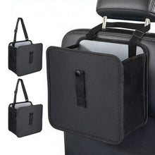 Carica l'immagine nel visualizzatore di Gallery, 2 PCS pattumiera per auto pieghevole impermeabile a prova di perdite 23 x 23 cm cestino per auto in tessuto oxford con c