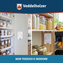 Carica l'immagine nel visualizzatore di Gallery, Veddelholzer 10 trappole per tarme da cibo con feromone, combatte efficacemente le tarme del cibo, monitoraggio delle ta